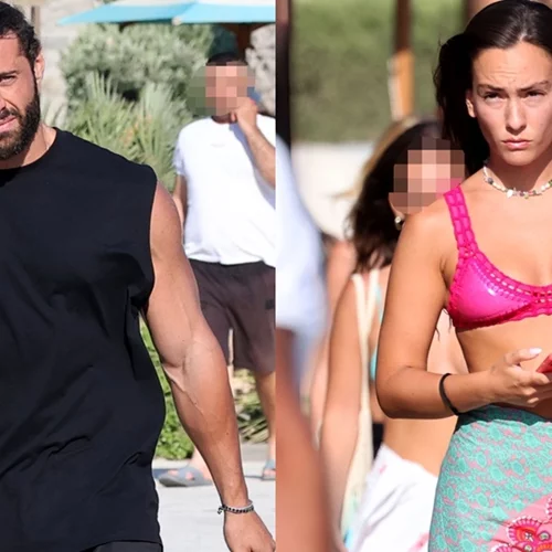 Mαρία Παπαγεωργίου - Κωνσταντίνος Βασάλος | Οι πρώτες paparazzi φωτογραφίες από τη Μύκονο