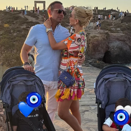 Κωνσταντίνα Σπυροπούλου – Βασίλης Σταθοκωστόπουλος | Οι φωτογραφίες από το μαγευτικό καλοκαίρι τους στη Νάξο