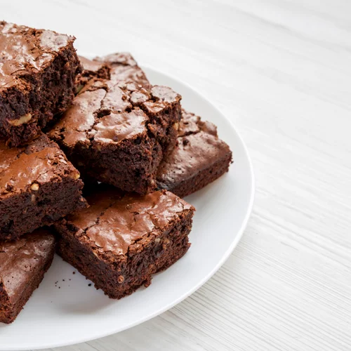 Σοκολατένια brownies χωρίς ζάχαρη