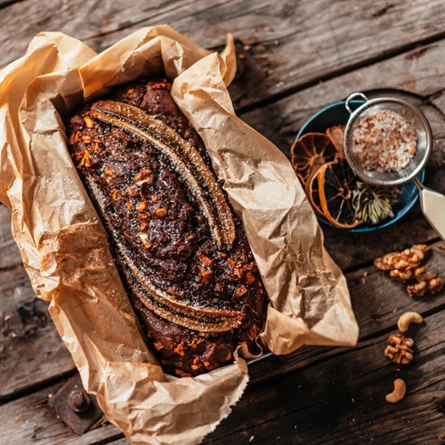 Εσύ δοκίμασες το αφράτο μπανανοκέικ της Μαρίας Ηλιάκη; Δεν έχει ζάχαρη αλλά είναι πεντανόστιμο