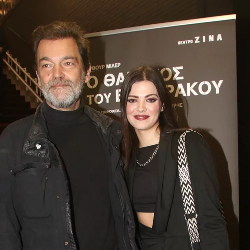 Τζένη Καζάκου | Με τον πατέρα της, Κωνσταντίνο Καζάκο στο γκουρμέ ιταλικό εστιατόριο που μαγειρεύει ο σύντροφός της