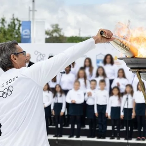 Το Ολυμπιακό Μουσείο Αθήνας έγινε μέρος του ταξιδιού της Ολυμπιακής Φλόγας
