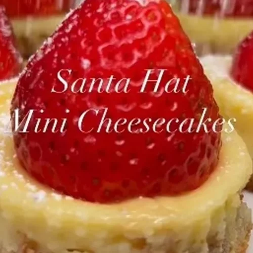 Χριστουγεννιάτικα Mini Cheesecakes | Ένα πρωτότυπο εορταστικό γλύκισμα