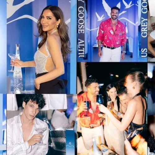 To all star παρτι στο Island για τη GREY GOOSE Altius