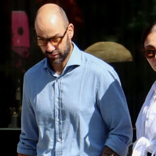 Βασίλης Σπανούλης & Ολυμπία Χοψονίδου | Βόλτα στη Βουκουρεστίου