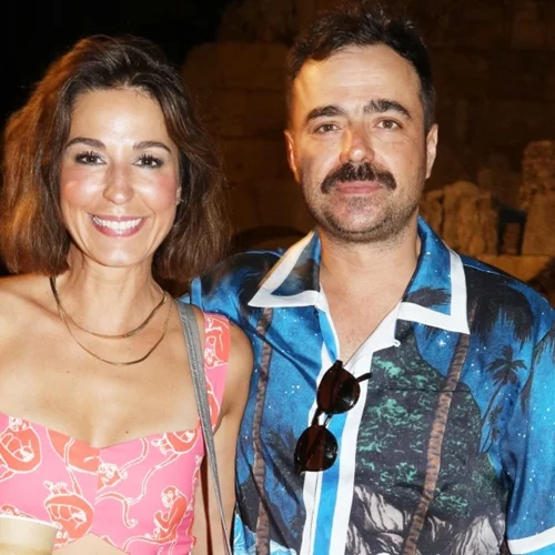 Κατερίνα Παπουτσάκη | Η σπάνια δημόσια εμφάνιση με τον σύζυγό της, Παναγιώτης Πιλαφάς και το τρυφερό στιγμιότυπο