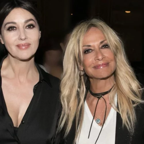 Άννα Βίσση | Ποζάρει χέρι-χέρι με τη Monica Bellucci