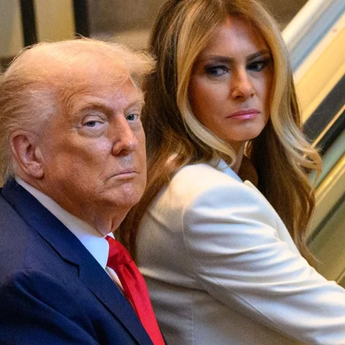 Donald & Melania Trump | Η έντονη διαφωνία και η χειρονομία στο αεροσκάφος που κατέγραψε το Sky News