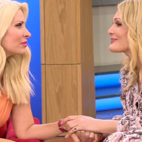 Οι ευχές της Ελένης Μενεγάκη στη Νατάσα Θεοδωρίδου