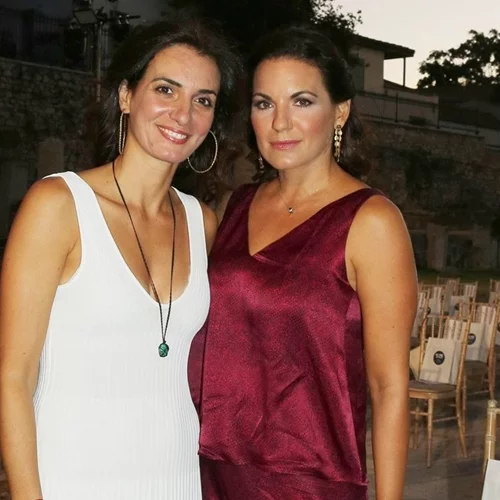 Η Χριστίνα Κεφαλογιάννη στην αποφοίτηση της κόρης της, Αναστασίας