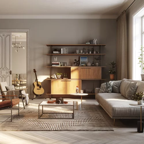 Όταν ένα παλιό διαμέρισμα στο κέντρο της Αθήνας μεταμορφώνεται στην πιο σύγχρονη κατοικία