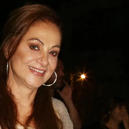 Φιλαρέτη Κομνηνού | Με τον γιο της στην Επίδαυρο