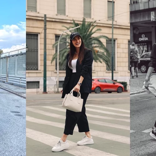 Τα αθλητικά ταιριάζουν με το κοστούμι | Τα looks των Ελληνίδων celebrities το αποδεικνύουν