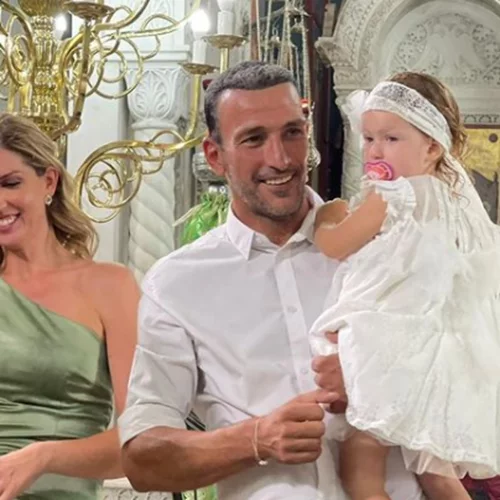 Μάνος Πανταζής - Αργυρώ Παντελεάκη | Βάφτισαν τη δεύτερη κόρη τους