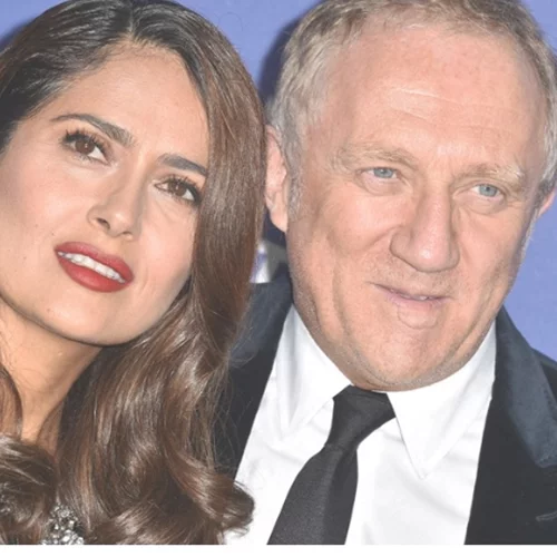 Salma Hayek | Οι αδημοσίευτες φωτογραφίες από τον γάμο της που δείχνουν πόσο όμορφη νύφη ήταν