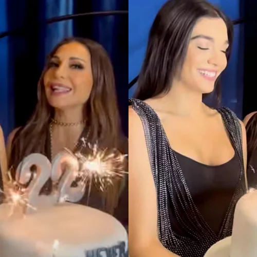 Μελίνα Νικολαΐδη | Έσβησε τα 22α κεράκια της με τη Δέσποινα Βανδή στο πλευρό της