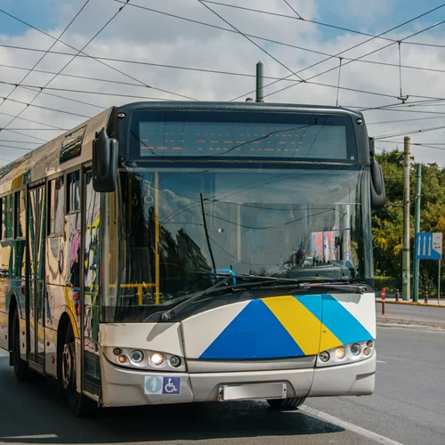Φωτιά σε λεωφορείο γεμάτο φοιτητές στην Πανεπιστημιούπολη Ζωγράφου