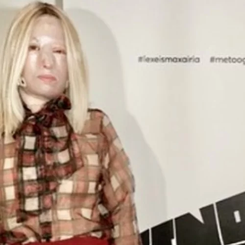 Ιωάννα Παλιοσπύρου | Σε εκδήλωση για τη βία κατά των γυναικών (νέες φωτογραφίες)