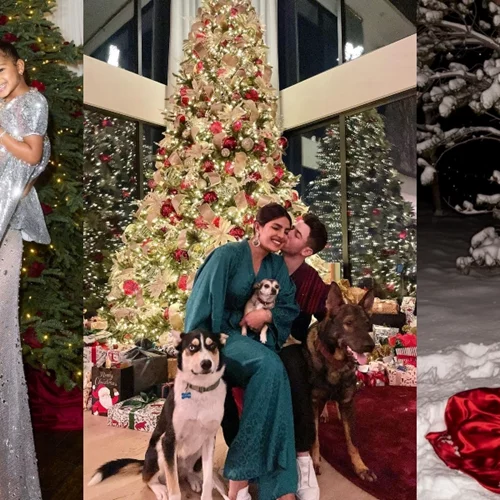 Από το Hollywood με αγάπη | Τι φόρεσαν οι κορυφαίοι celebrities τα Χριστούγεννα