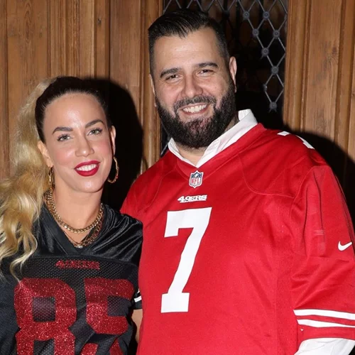 Η Κατερίνα Στικούδη και ο Βαγγέλης Σερίφης βάφτισαν το δεύτερο παιδί τους