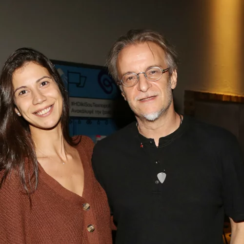 Μίλτος Πασχαλίδης | Σπάνια εμφάνιση με τη γοητευτική σύντροφό του, Ανθή (pics)