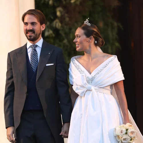 Φίλιππος Γλυξμπούργκ και Nina Flohr | Η μπομπονιέρα και οι κουμπάροι του γάμου τους