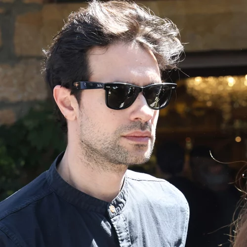 Ο Ορφέας Αυγουστίδης σε μία υπέροχη φωτογραφία με τον 4χρονο γιο του, Αχιλλέα