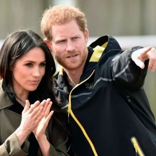 Ο πρίγκιπας Harry και η Μeghan στην παγκόσμια πρεμιέρα του ντοκιμαντέρ "Cookie Queens"