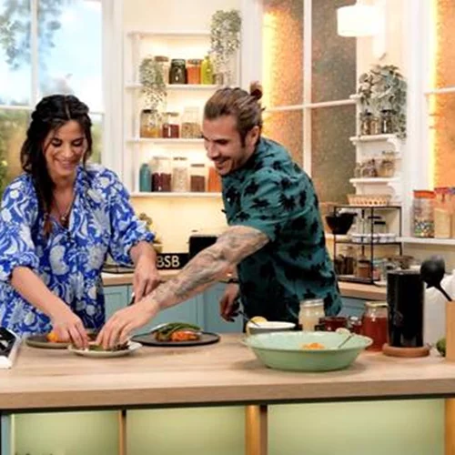 Η Χριστίνα Μπόμπα στο "Style Your Food with Akis Petretzikis & BSB"