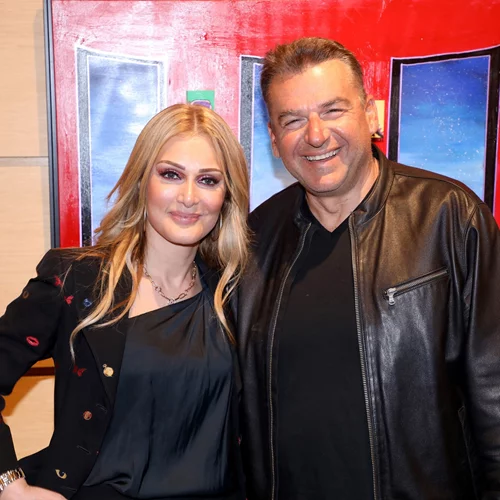 Γιώργος Λιάγκας και Νατάσα Θεοδωρίδου | Διασκέδασαν μαζί σε γνωστό εστιατόριο της Αθήνας