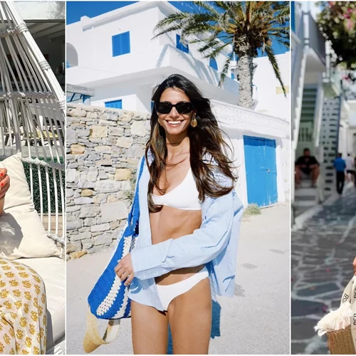 Τι φορούν οι Ελληνίδες celebrities στην παραλία; Τα looks που θα σε εμπνεύσουν για τις διακοπές σου