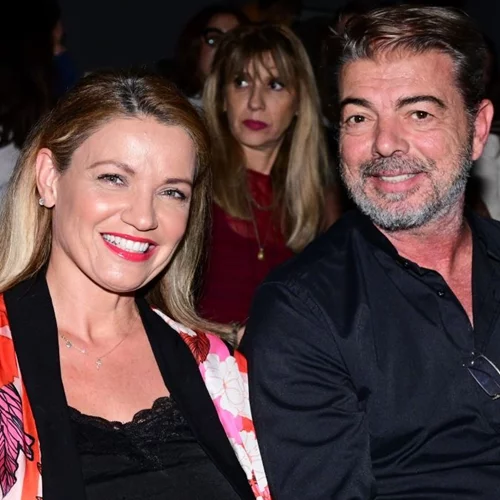 Παναγιώτα Βλαντή | Για shopping με τον σύζυγό της - Η τρυφερή αγκαλιά