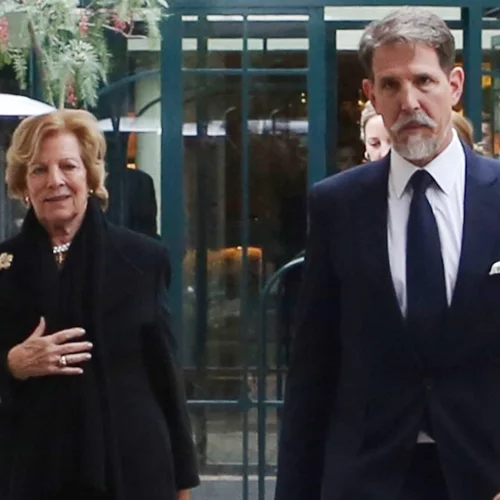 Παύλος Ντε Γκρες | Γεύμα στην Κηφισιά με τη μητέρα του, Άννα Μαρία