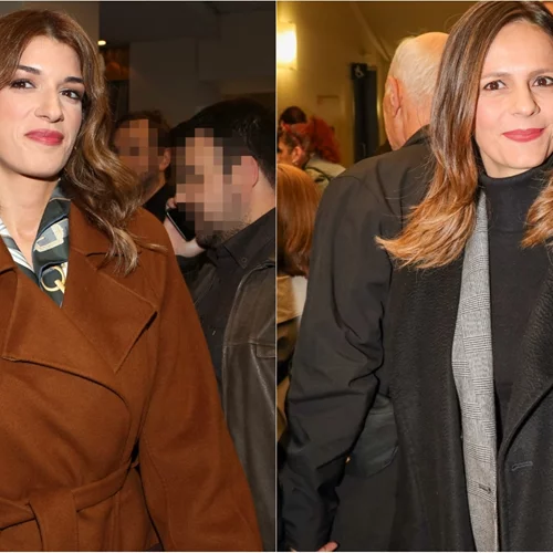 Έφη Αχτσιόγλου - Κατερίνα Νοτοπούλου | Τα διαχρονικά παλτό που φόρεσαν με επίκαιρο τρόπο στο Παλλάς