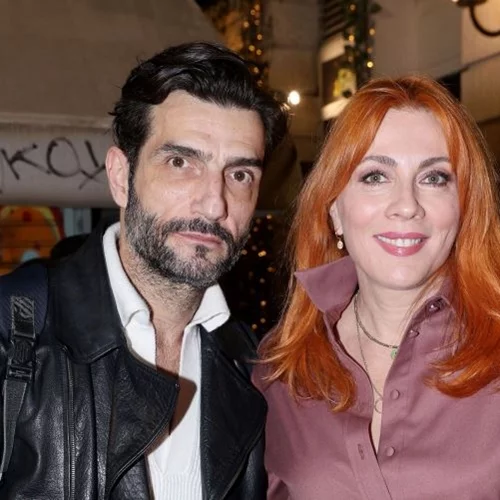 O ξέφρενος χορός της Σμαράγδας Καρύδη και του Νίκου Κουρή στα γυρίσματα του "ΙQ 160"