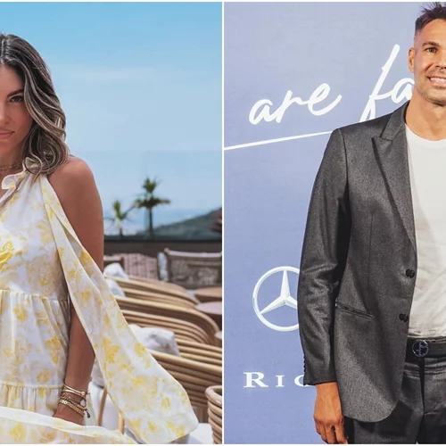 Αθηνά Οικονομάκου και Μπρούνο Τσερέλα στη Τζιά για διακοπές