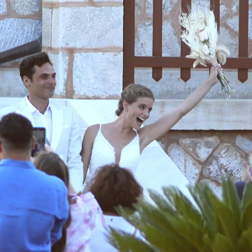 Δανάη Μιχαλάκη - Γιώργος Παπαγεωργίου | Το φωτογραφικό άλμπουμ του γάμου τους - Οι λήψεις που δεν είδαμε