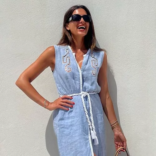 Το άνετο back to the office look της Σταματίνας Τσιμτσιλή