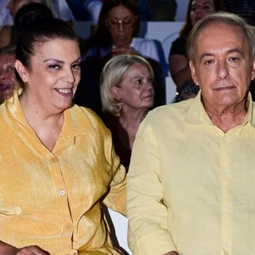 O Ανδρέας Μικρούτσικος λύγισε μιλώντας για την σύντροφό του