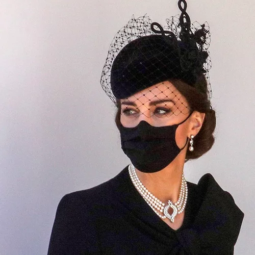 Kate Middleton | Η κομψή εμφάνισή της στην κηδεία του Πρίγκιπα Φιλίππου