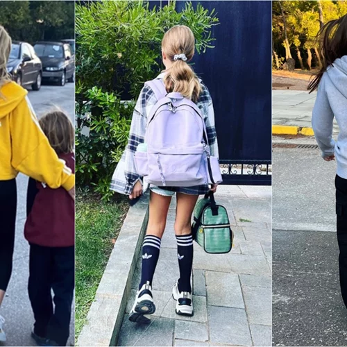 Πρώτο κουδούνι για τα παιδιά των celebrities - Οι ευχές για τη νέα σχολική χρονιά