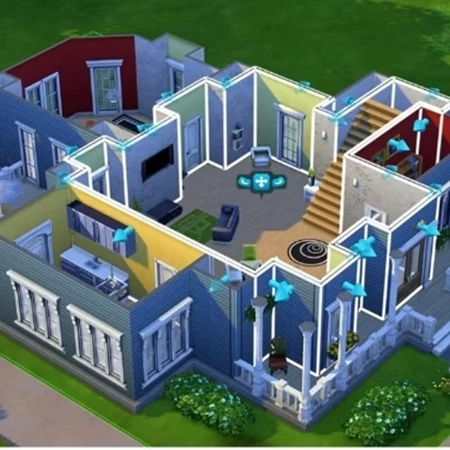 Το τηλεοπτικό σπίτι στο "The Sims 4" είναι της οικογένειας Simpsons