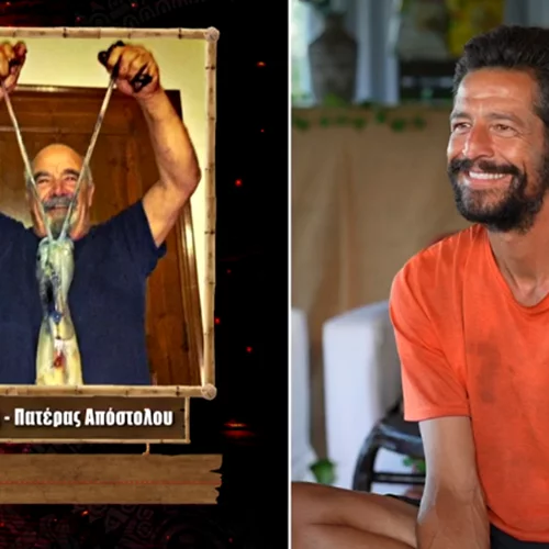 Απόστολος Ρουβάς - Survivor | "Λύγισε" βλέποντας τον ηθοποιό πατέρα του, Κώστα Ρουβά (βίντεο)