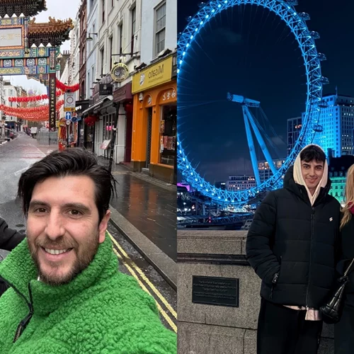 Ντορέττα Παπαδημητρίου | Απόδραση στο Λονδίνο με τον Γιώργο Γεροντιδάκη και τους γιους της – Το μαγικό φωτογραφικό άλμπουμ