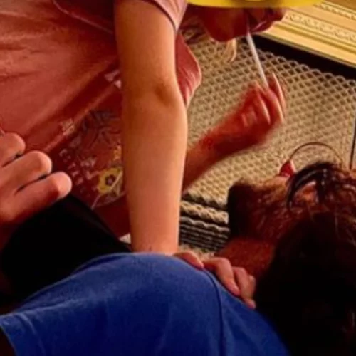 Άγγελος Λάτσιος | Η σπάνια φωτογραφία του με την πεντάχρονη Μαρίνα