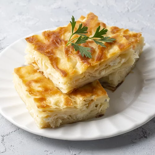 Η πιο εύκολη και τραγανή τυρόπιτα που έχεις φτιάξει ποτέ | Με γιαούρτι και σιμιγδάλι