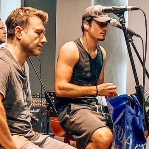 Γιώργος Κακοσαίος | Στο Ηρώδειο με την όμορφη σύντροφό του