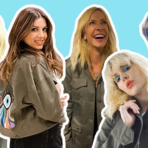 Καγιά, Μενεγάκη, Τσιμτσιλή, Βίσση | Το handmade jacket που φοράνε οι celebrities και έχουμε λατρέψει