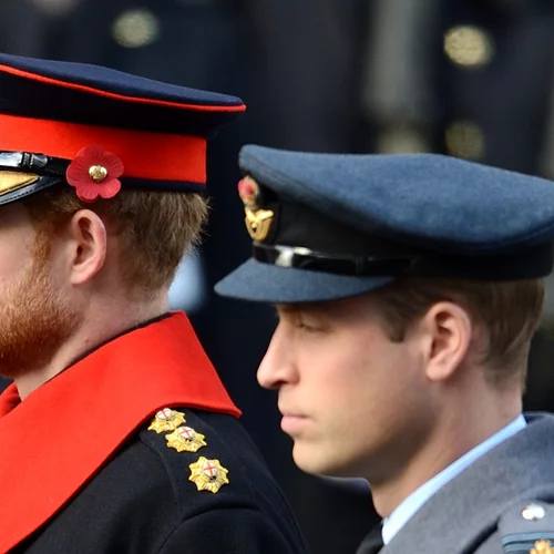 Ο πρίγκιπας William και ο πρίγκιπας Harry μίλησαν ύστερα από ένα χρόνο καθώς έφευγαν από την κηδεία (video)