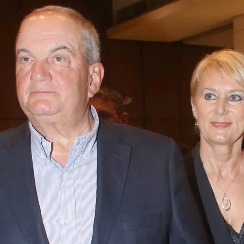 Νατάσα Παζαΐτη και Κώστας Καραμανλής σε σπάνια εμφάνιση με τον γιο τους, Αλέξανδρο